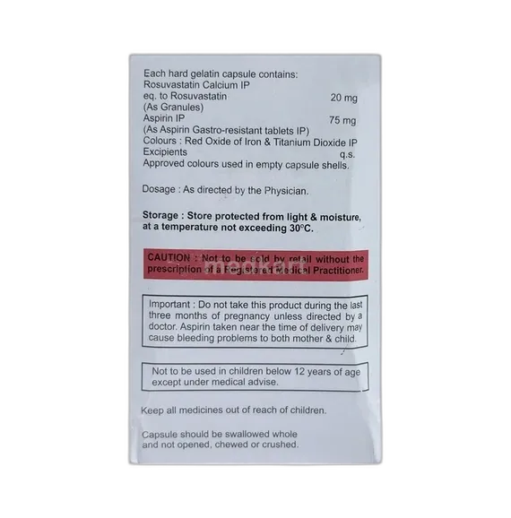 roslaren ac 20mg capsule 10's